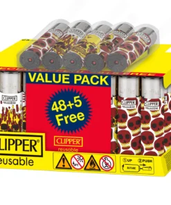 Entire package of Clipper Skul Fire Lighters.