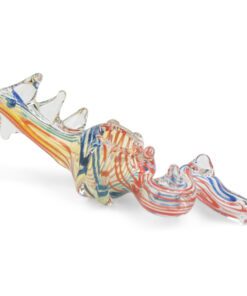 6" Dragon pipe made of glass.
