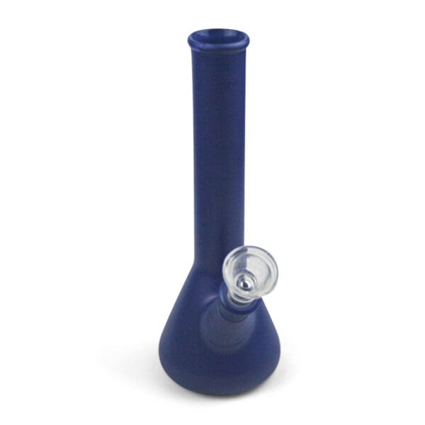 Water pipe in blue pastel colored glass.