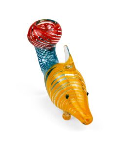 Fish pipe front view.