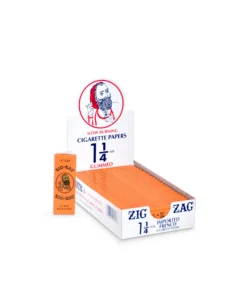 Carton of Zig-zag orange.