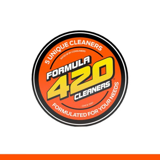 Formula 420 original cleaner logo.