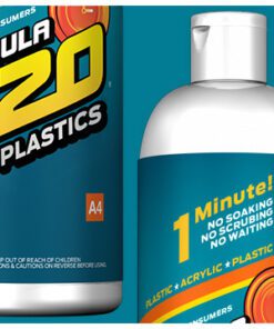 Formula 420 plastic & silicone cleaner in a 12oz bottle close ups.
