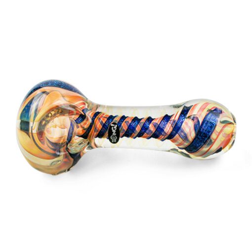 Zong blue spiral large pipe bottom.