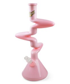 Zong Bong 3 kink in slime pink from front.