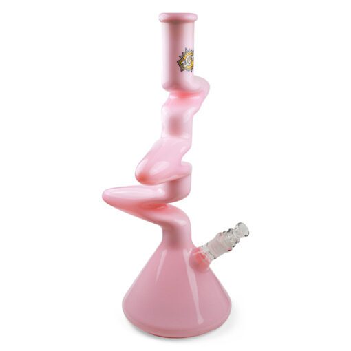 Zong Bong 3 kink in slime pink from side.