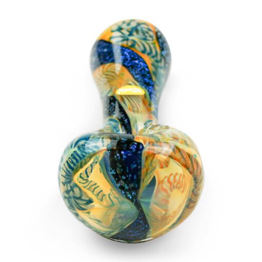 Zong JC Twine glass pipe front view.