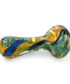 Zong JC Twine glass pipe side view.
